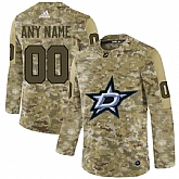 Dallas Stars Camo Men's Customized Adidas Jersey,baseball caps,new era cap wholesale,wholesale hats